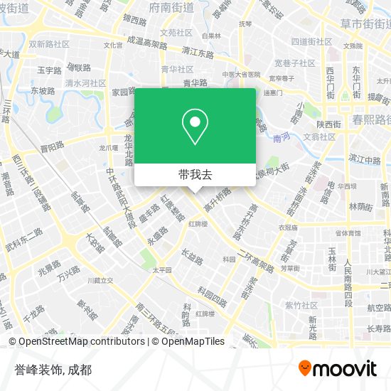 誉峰装饰地图