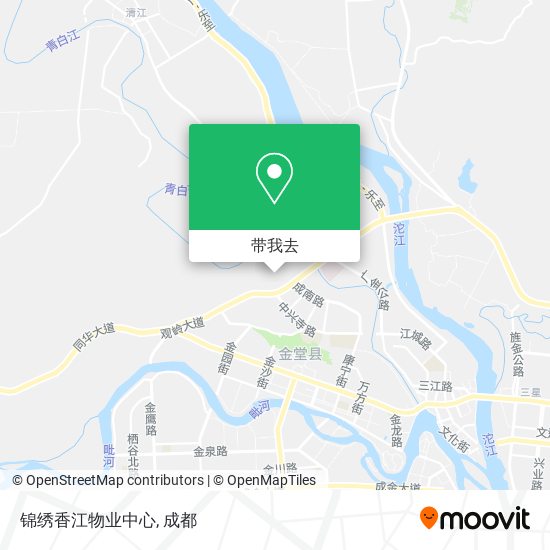 锦绣香江物业中心地图