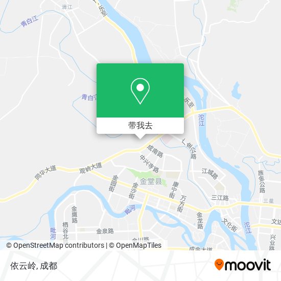 依云岭地图