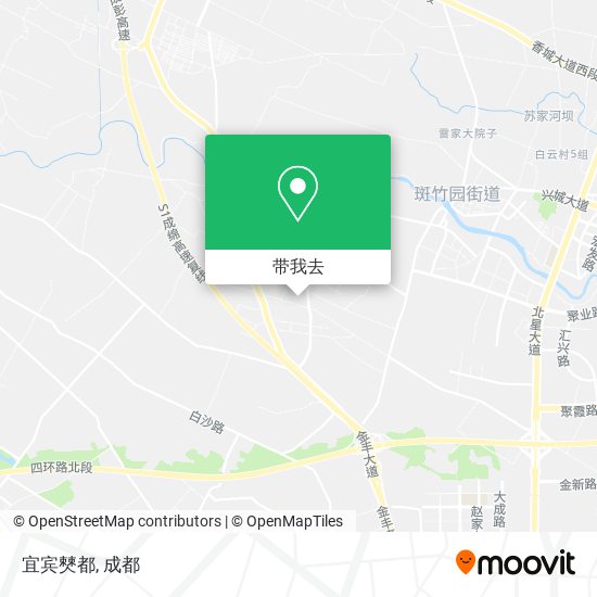 宜宾僰都地图