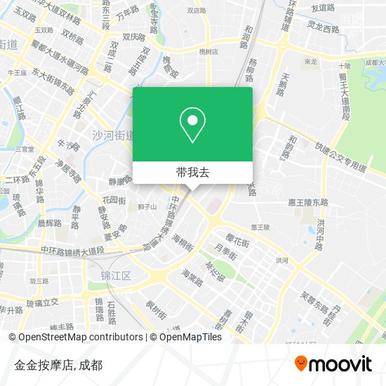 金金按摩店地图