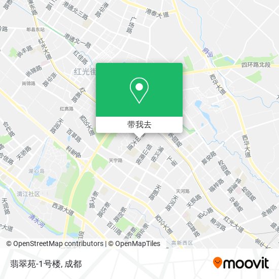 翡翠苑-1号楼地图
