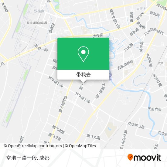 空港一路一段地图