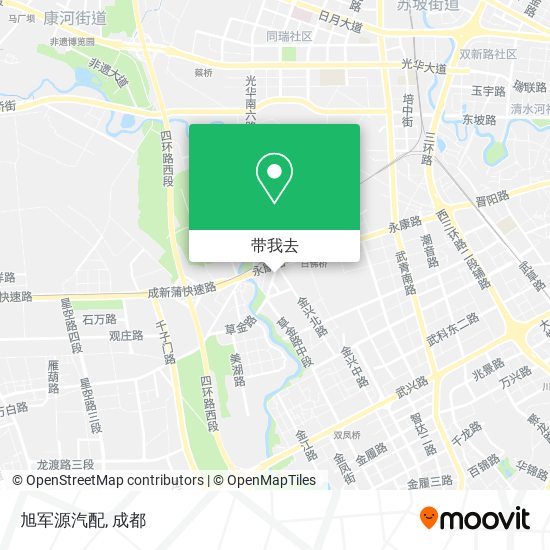 旭军源汽配地图