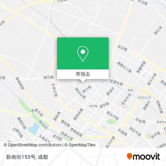 新南街153号地图