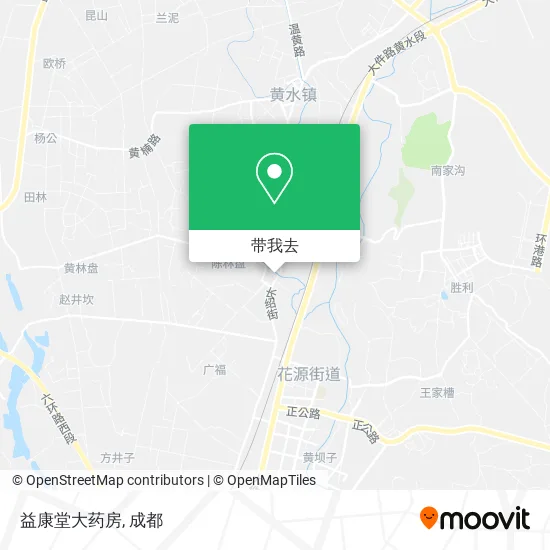 益康堂大药房地图