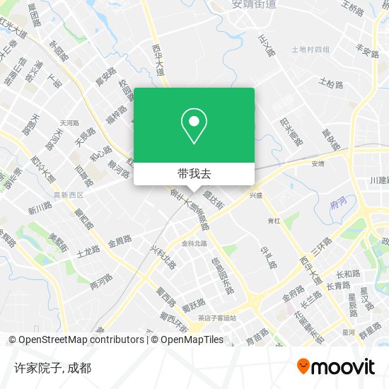 许家院子地图