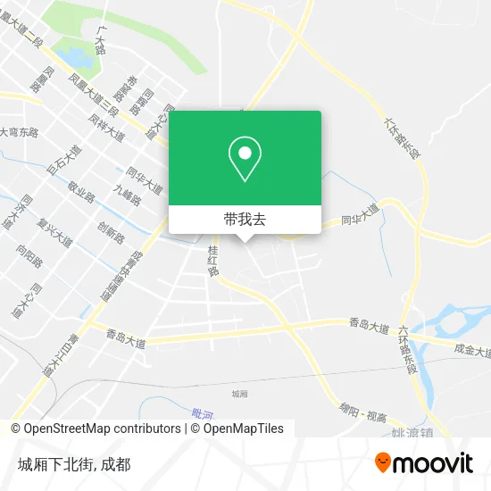 城厢下北街地图