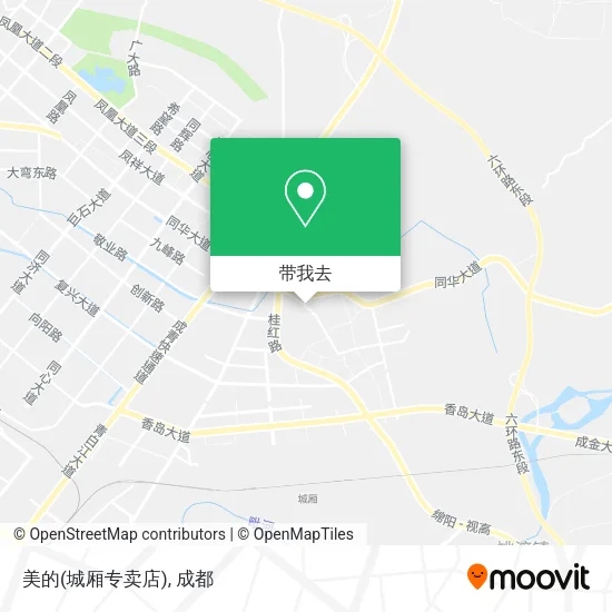 美的(城厢专卖店)地图