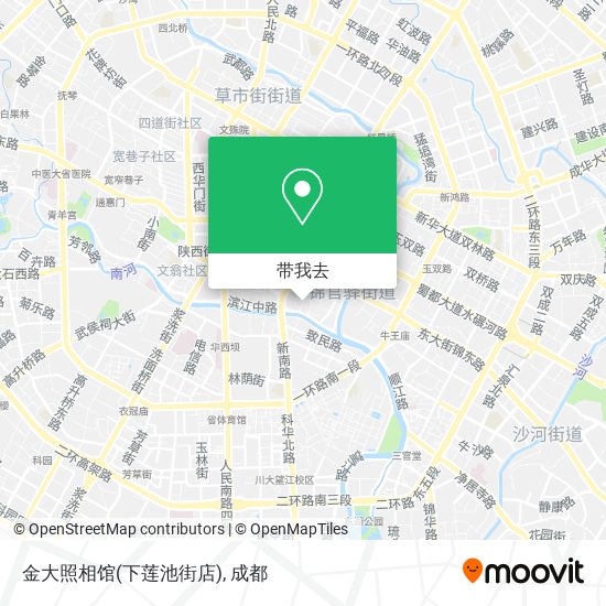 金大照相馆(下莲池街店)地图