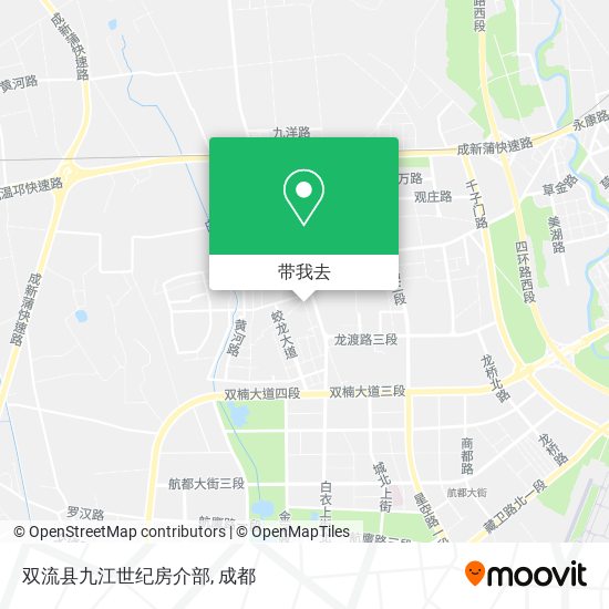双流县九江世纪房介部地图