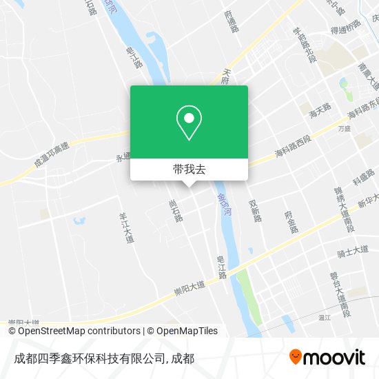 成都四季鑫环保科技有限公司地图