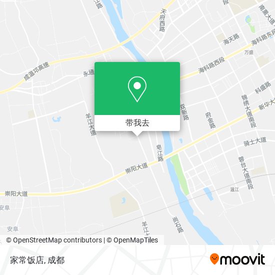 家常饭店地图