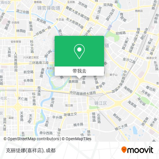 克丽缇娜(嘉祥店)地图