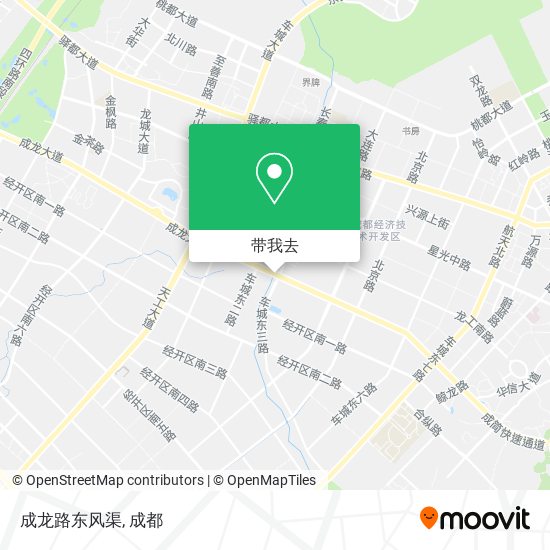成龙路东风渠地图
