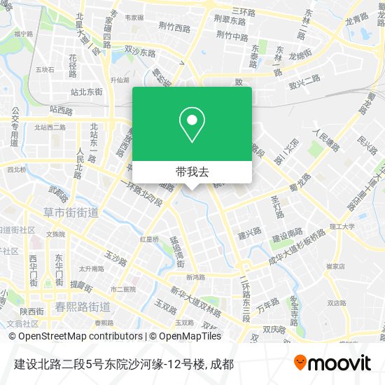 建设北路二段5号东院沙河缘-12号楼地图
