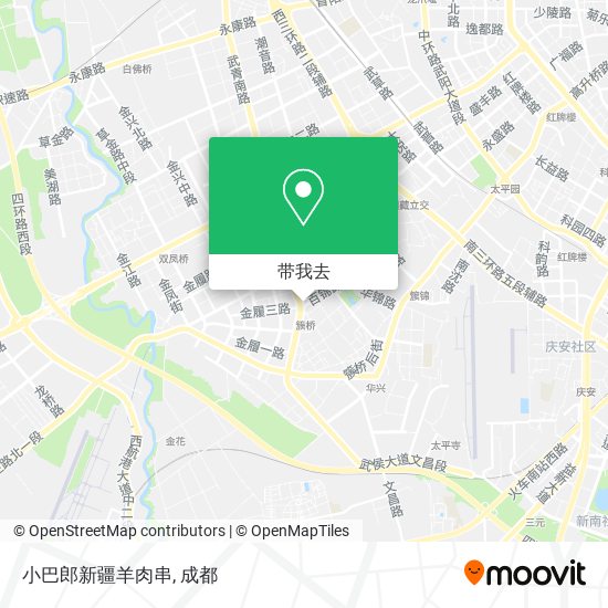 小巴郎新疆羊肉串地图