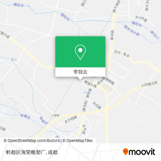 郫都区海荣雕塑厂地图