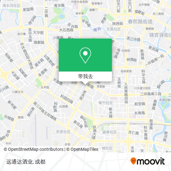 远通达酒业地图