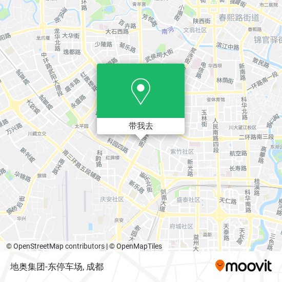 地奥集团-东停车场地图