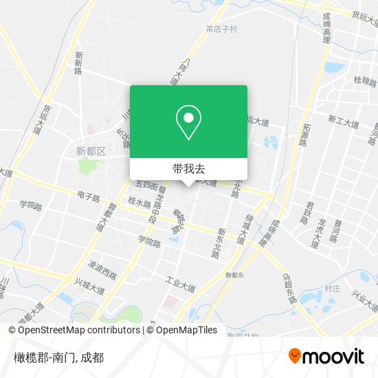 橄榄郡-南门地图