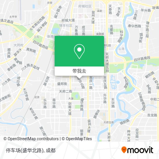 停车场(盛华北路)地图