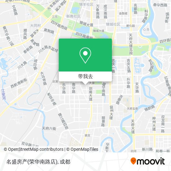 名盛房产(荣华南路店)地图