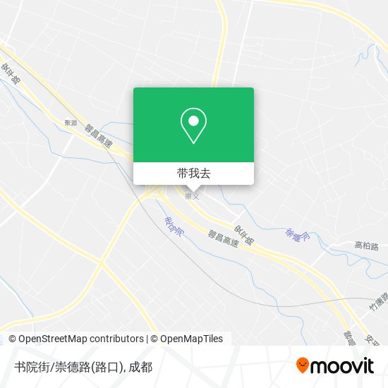 书院街/崇德路(路口)地图