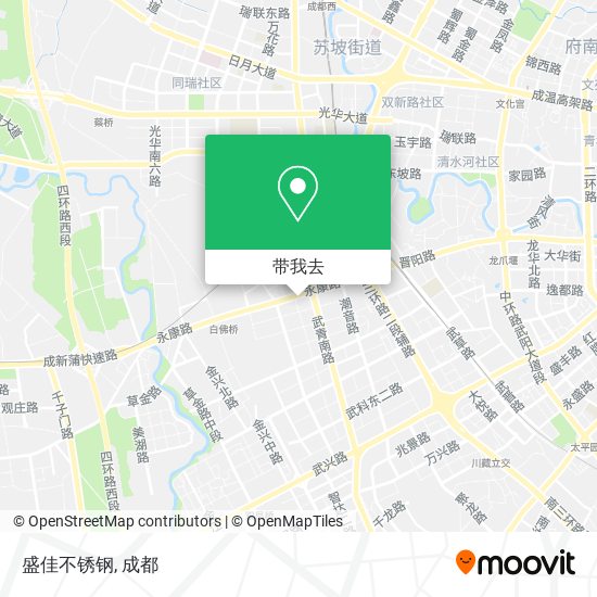 盛佳不锈钢地图