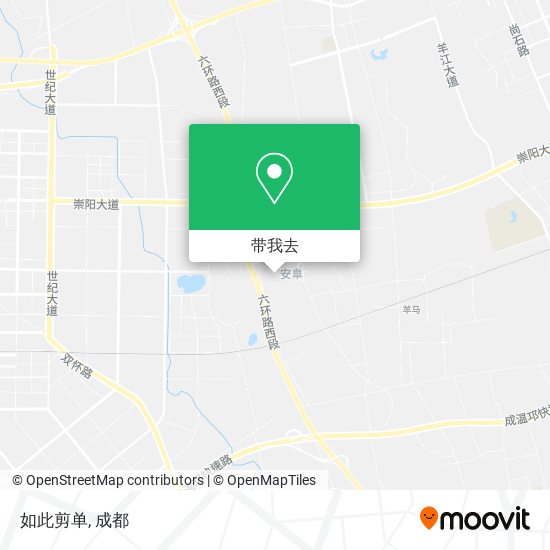 如此剪单地图
