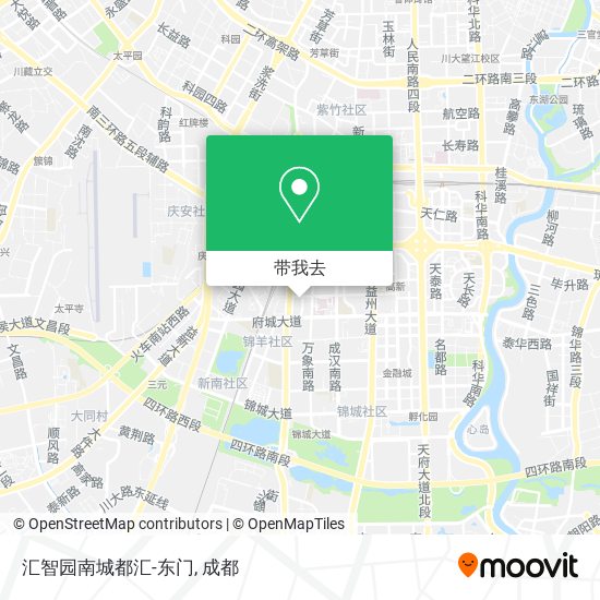 汇智园南城都汇-东门地图