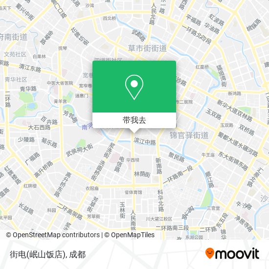 街电(岷山饭店)地图