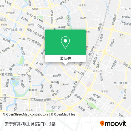 安宁河路/岷山路(路口)地图