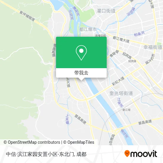 中信·滨江家园安置小区-东北门地图