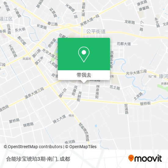 合能珍宝琥珀3期-南门地图