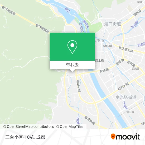 三台小区-10栋地图