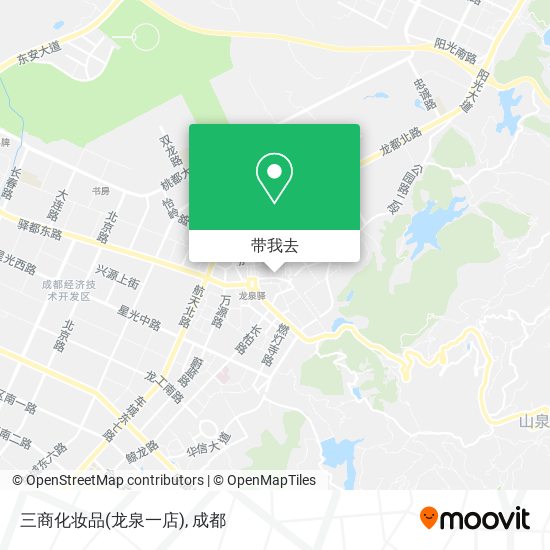 三商化妆品(龙泉一店)地图
