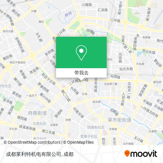成都莱利特机电有限公司地图