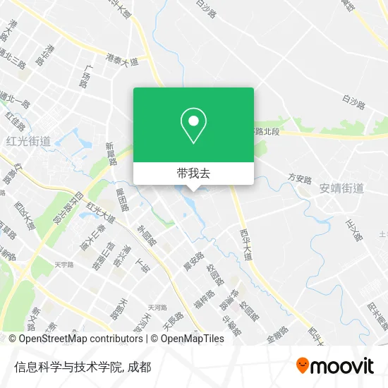 信息科学与技术学院地图