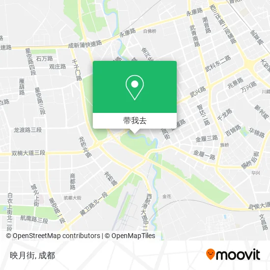 映月街地图