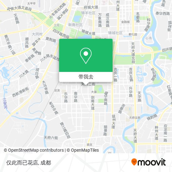 仅此而已花店地图
