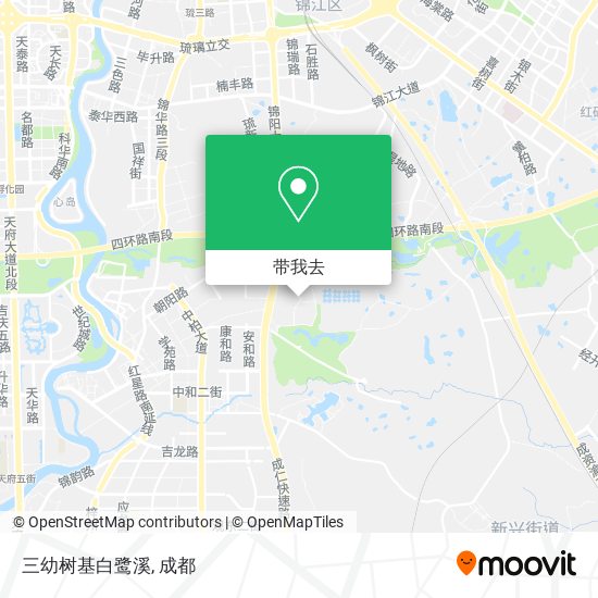 三幼树基白鹭溪地图