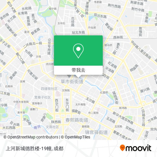上河新城德胜楼-19幢地图