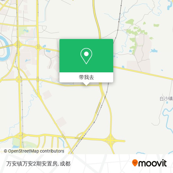 万安镇万安2期安置房地图
