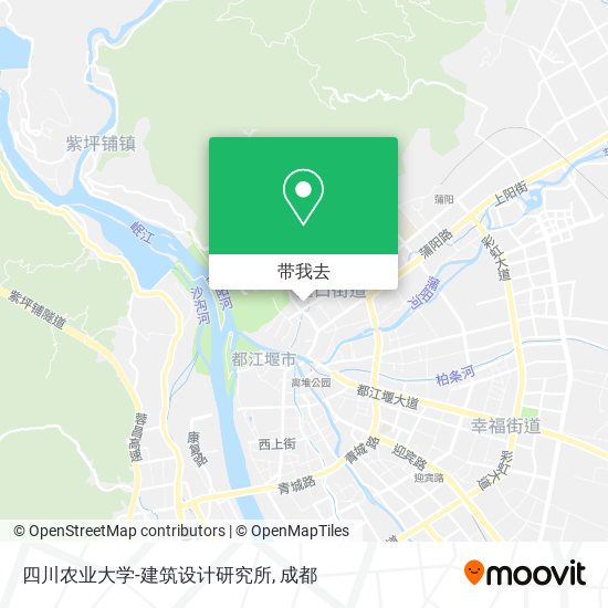 四川农业大学-建筑设计研究所地图