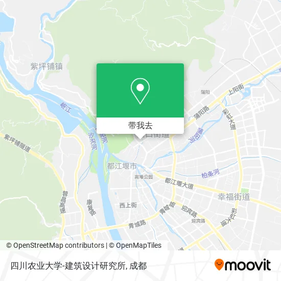 四川农业大学-建筑设计研究所地图