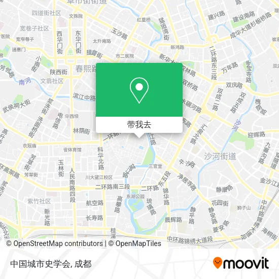 中国城市史学会地图