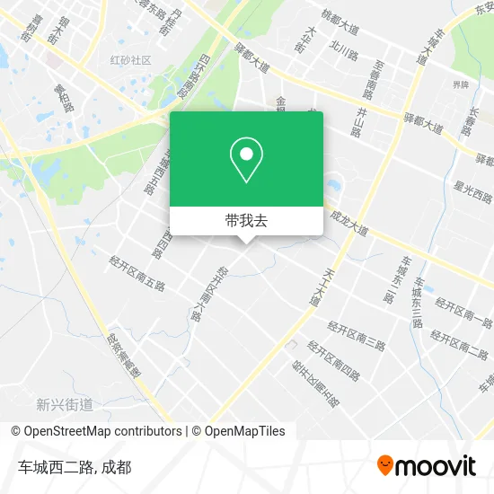 车城西二路地图