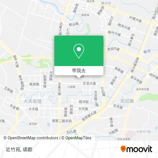 近竹苑地图