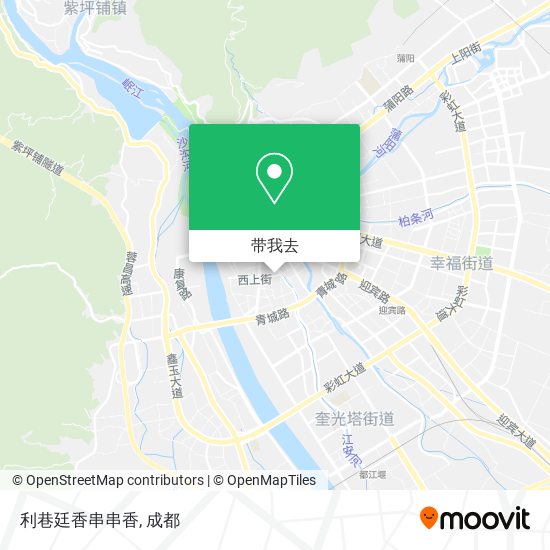 利巷廷香串串香地图